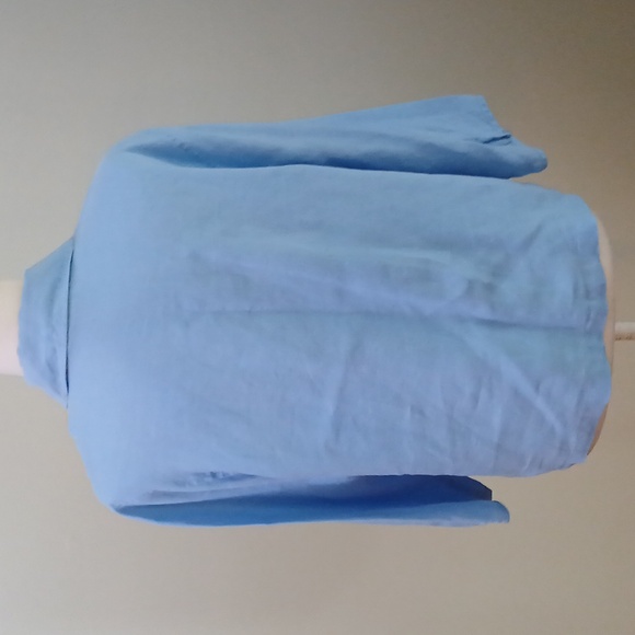 Relativity Linen Button Front Blouse - Picture 3 of 4